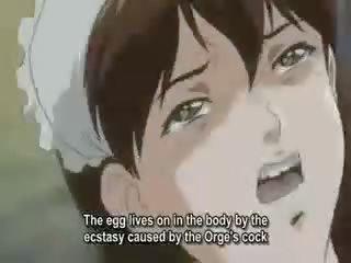 Hentai karikatúry šou prsnaté žena získavanie fucked v pička