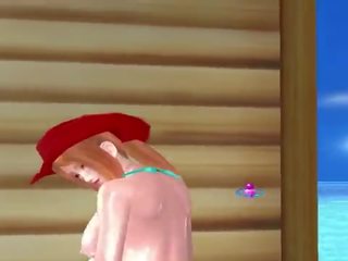 Sjarmerende strand 3 gameplay - hentai spill