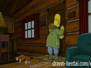 Simpsons animasi pornografi - kabin dari cinta